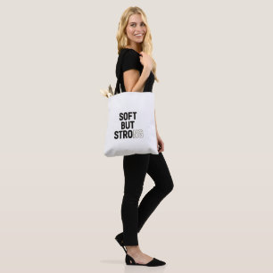 Bolsa Tote Design de Tipografia Minimalista Negrito