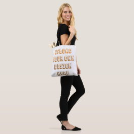 Bolsa Tote Design de Upload Personalizado de Produto
