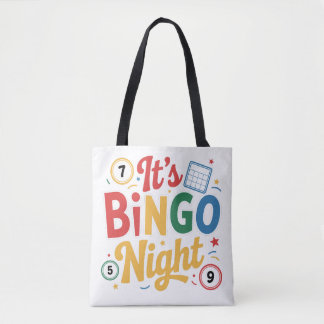 Bolsa Tote Design Divertido para Amantes de Bingo – Presente 
