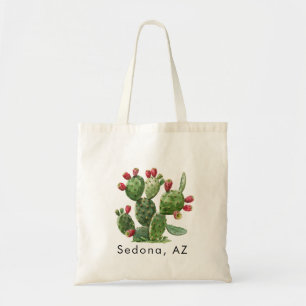Bolsa Tote Design do Deserto de Prickley Pear Cactus