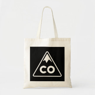 Bolsa Tote Design do logotipo do Colorado (Branco) - Colorado