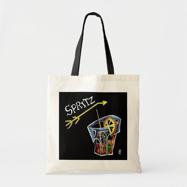 Bolsa Tote Design do saco - Spritz Aperol - presentes de (Frente)