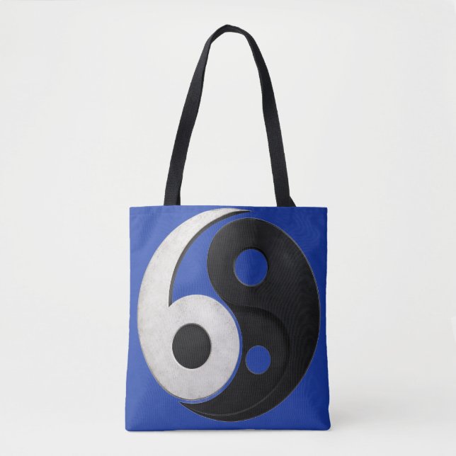 Bolsa Tote Design do Símbolo Yin Yang 69 (Frente)