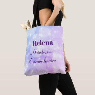 Bolsa Tote Design Extraordinário de cabeleireiro personalizad