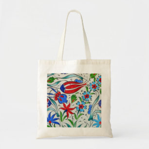 Bolsa Tote Design floral turco