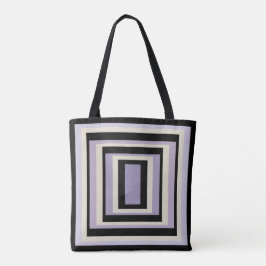 Bolsa Tote Design Geométrica Da Lavanda De Cinza De  De Giz