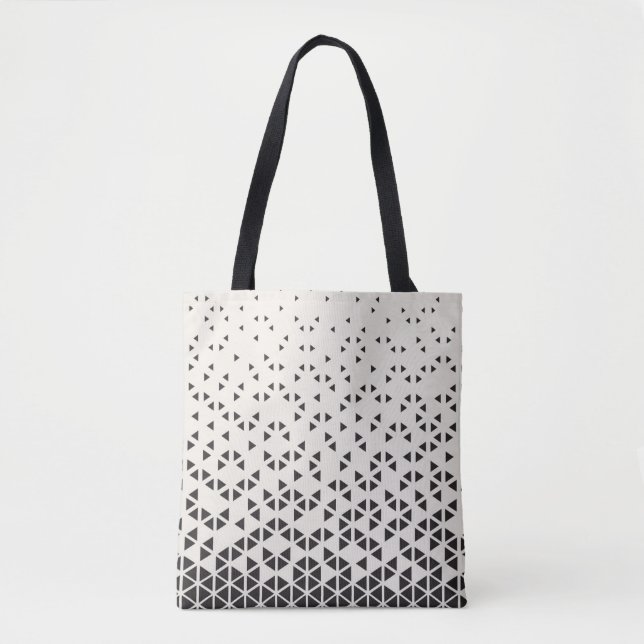 Bolsa Tote Design geométrico abstrato (Frente)