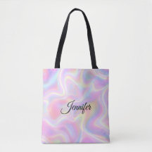 Design Girly Vibrante Pastel Holográfico em Espira