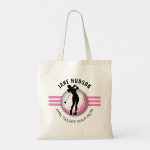 Bolsa Tote Design Golfer das Mulheres Elegantes