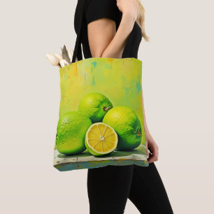 Bolsa Tote Design limão de Verão