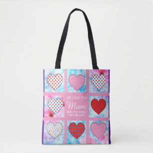 Bolsa Tote Design Minimalista Editável para Dia da Mãe Eleg