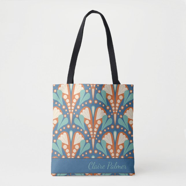 Bolsa Tote Design moderno e moderno com estilo boho (Frente)