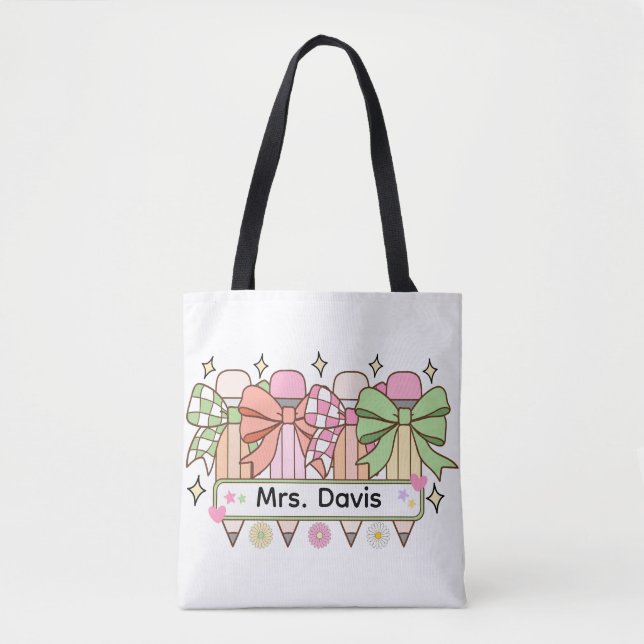 Bolsa Tote Design Personalizado de Professor  (Frente)