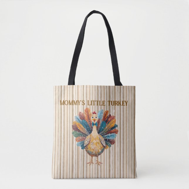 Bolsa Tote Design personalizado "pequena Turquia" (Frente)