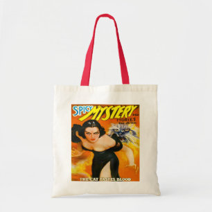 BOLSA TOTE DESIGN RETRO PULP MAGAZINE