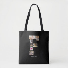 Bolsa Tote Design Sua Própria Colagem de Fotografias F