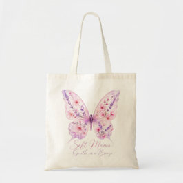 Bolsa Tote Design SVG Retro Groovy "Fique Macia, Mamãe"