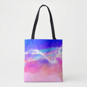 Bolsa Tote design textura digital abstrato de fundo de arte d