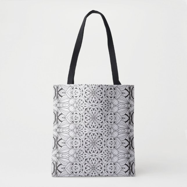 Bolsa Tote Design tribal 2 (Frente)