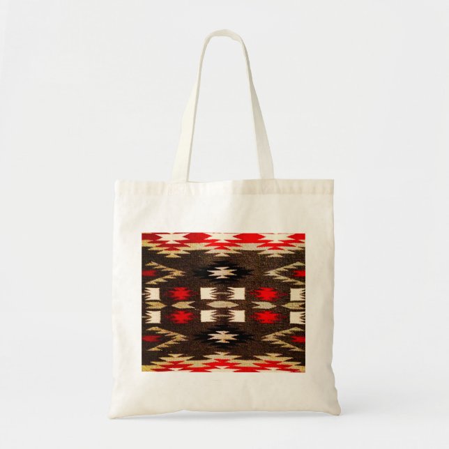 Bolsa Tote Design tribal americano nativo (Frente)