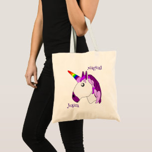Bolsa Tote Design Unicorn personalizado