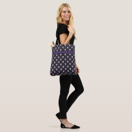 Bolsa Tote Designer Halloween, Gucci Inspirou Padrão Crânio