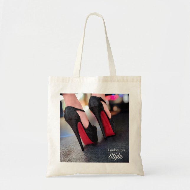 Bolsa Tote designer High Heels Fashion Tote Bag Louboutin (Frente)