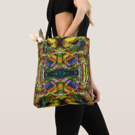 Bolsa Tote designs abstrato tribais, gravadas