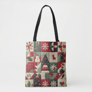 Bolsa Tote Designs de Natal Inclusos