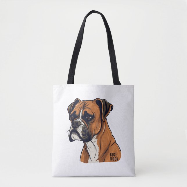 Bolsa Tote Designs do Latido in a box Gráficos punchy (Frente)