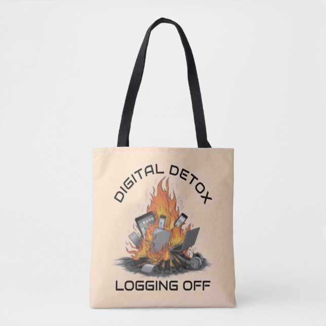 Bolsa Tote Desintoxicação Digital (Frente)