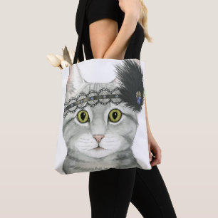Bolsa Tote Desligar Cat  Bejwelt Com rendas