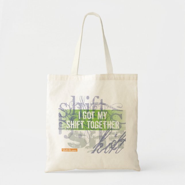 Bolsa Tote Desloque o saco do Gym (Frente)