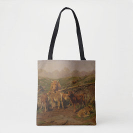 Bolsa Tote Desmame dos vitelos (por Rosa Bonheur)