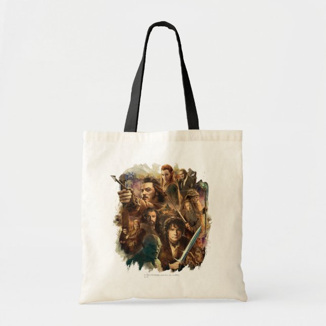 BOLSA TOTE DESOLAMENTO DE CARACTERES SMAUG™ (Frente)