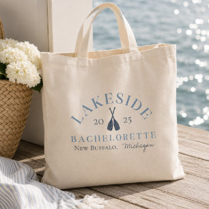Bolsa Tote Despedida de Solteira Clássica no Lago Costeiro