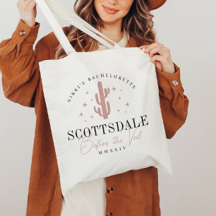 Bolsa Tote Despedida de Solteira Desert Cactus Scottsdale