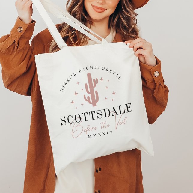 Bolsa Tote Despedida de Solteira Desert Cactus Scottsdale (Criador carregado)