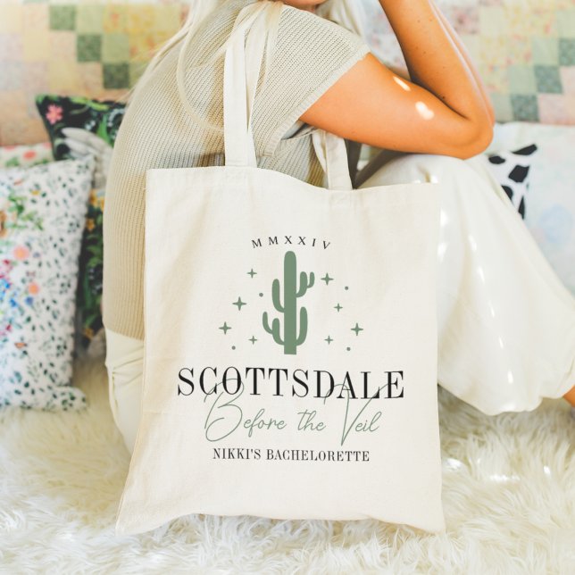 Bolsa Tote Despedida de Solteira Desert Cactus Scottsdale (Criador carregado)