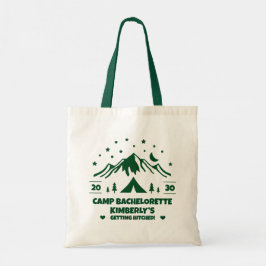 Bolsa Tote Despedida de Solteira em Acampamento Verde