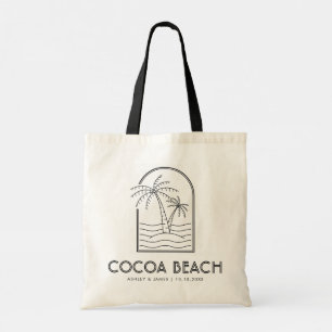 Bolsa Tote Destino do Fim de Semana de Casamento da Flórida d