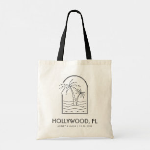Bolsa Tote Destino do Fim de Semana do Casamento da Flórida d