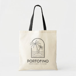 Bolsa Tote Destino do Portofino Wedding Weekend