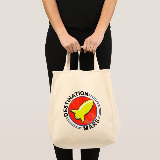 Bolsa Tote Destino Marte (Frente (produto))