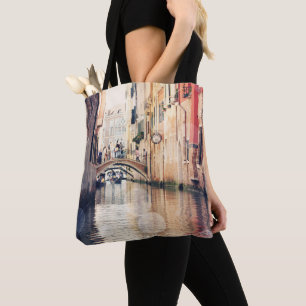 Bolsa Tote Destinos Fotografia de Venice Gondolas