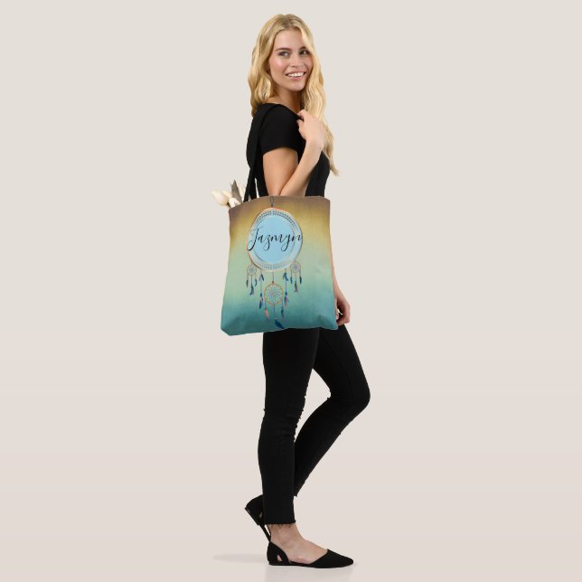 Bolsa Tote Detector de Sonhos Personalizado por Chic Místico (No(a) Modelo)