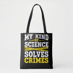Bolsa Tote Detetive Forense Solver de Criminalidade Científi