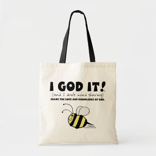 BOLSA TOTE DEUS! (Frente)