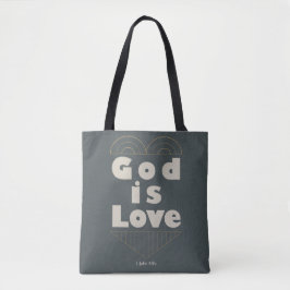 Bolsa Tote Deus é amor