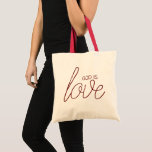 Bolsa Tote Deus É Amor, Cristão Moderno<br><div class="desc">É simples: Deus é o amor. Esta design cristã moderna ajuda-o a espalhar as boas notícias e que todos nós somos mais amados do que jamais poderíamos imaginar.</div>